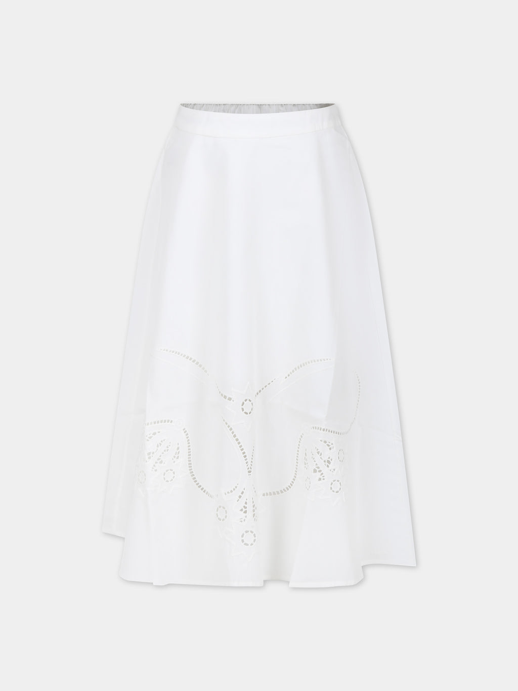White skirt for girl