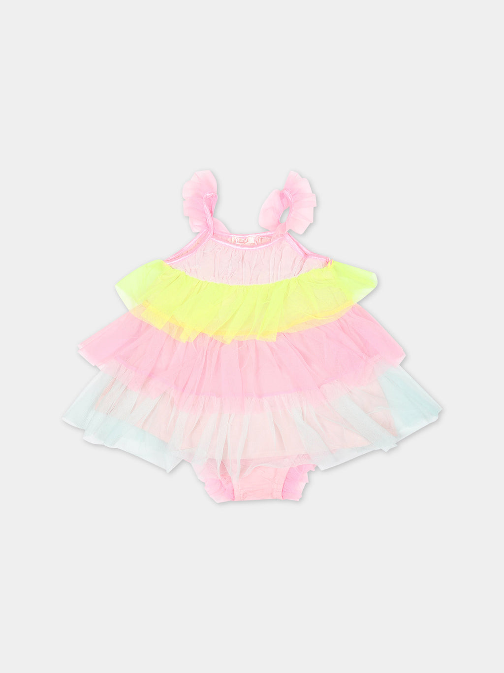 Multicolor elegant dress for baby girl