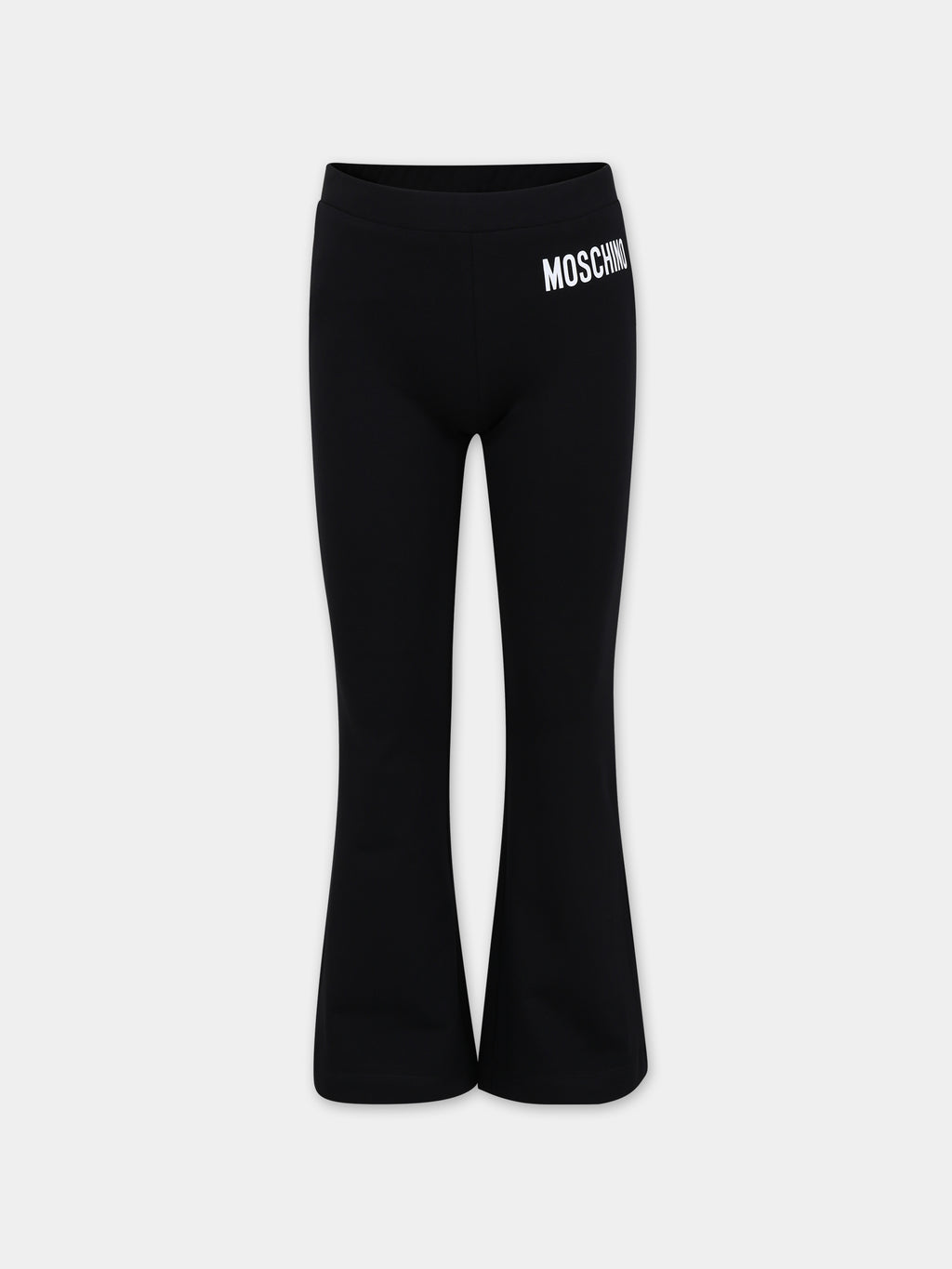 Legging noir pour fille avec logo