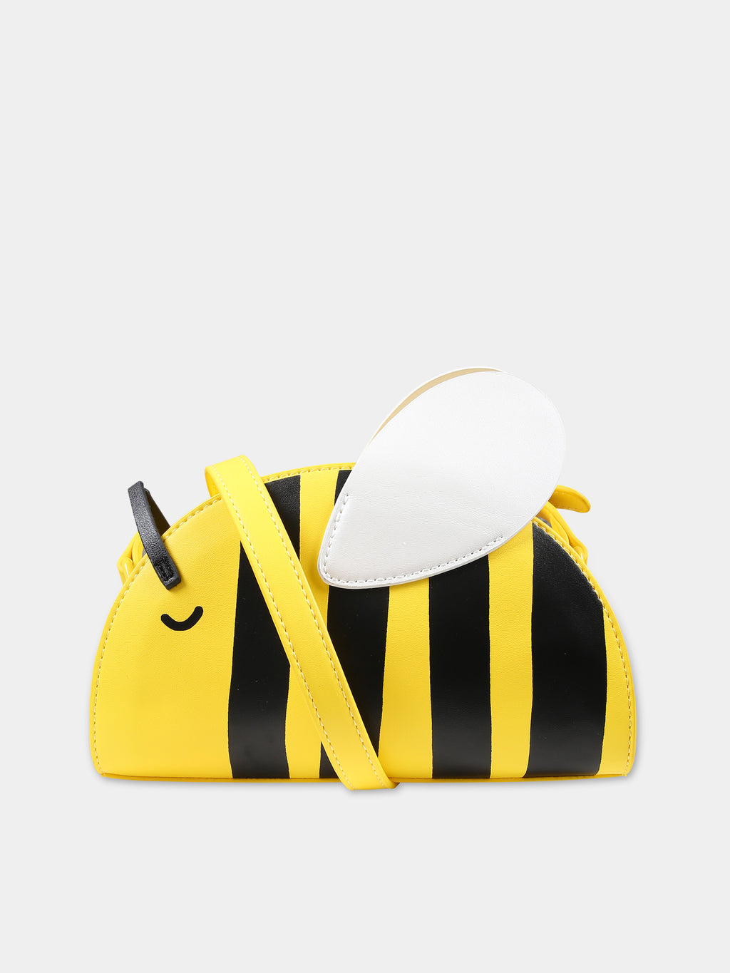 Yellow bee-shaped bag for girl