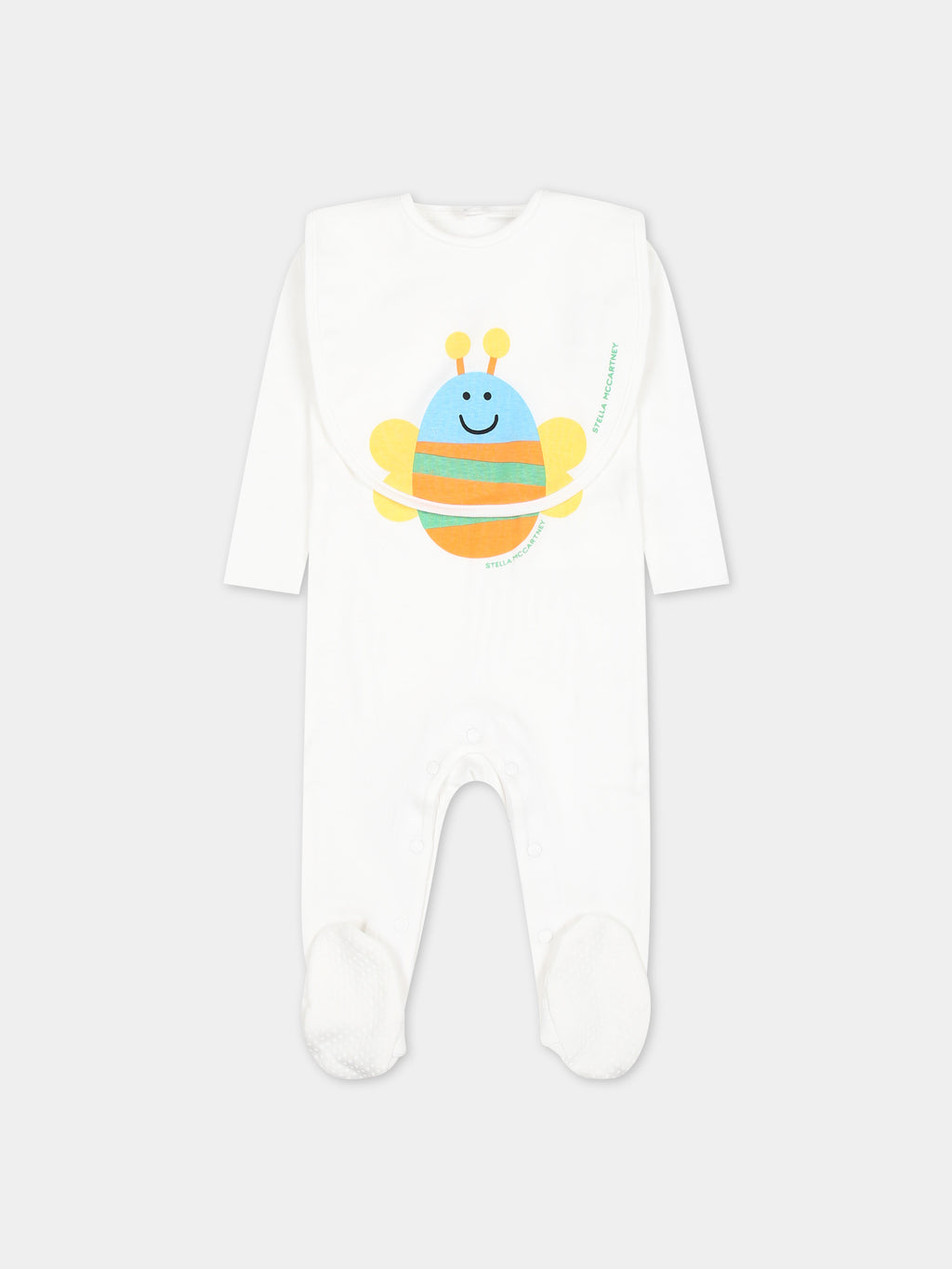 White set for babykids with butterfly