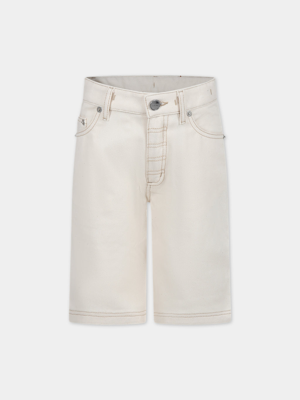 Ivory 'Le Short De Nimes' shorts for boy