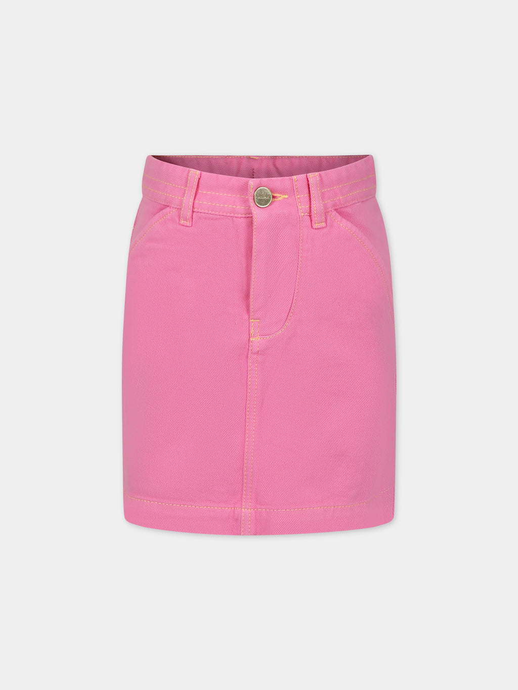 Fuchsia 'La Jupe De Nîmes' skirt for girl