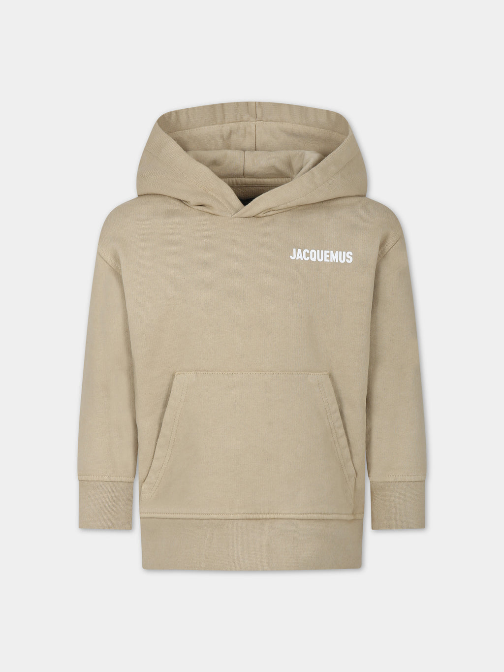 Beige 'Le sweatshirt Jacquemus' sweatshirt for kids