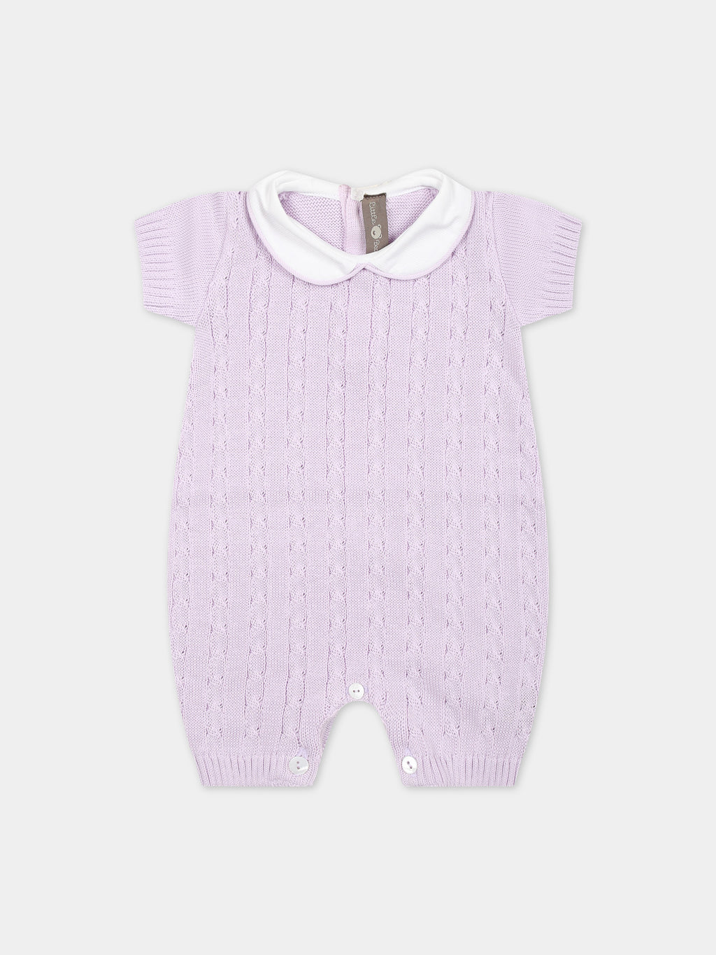 Wisteria romper for baby girl