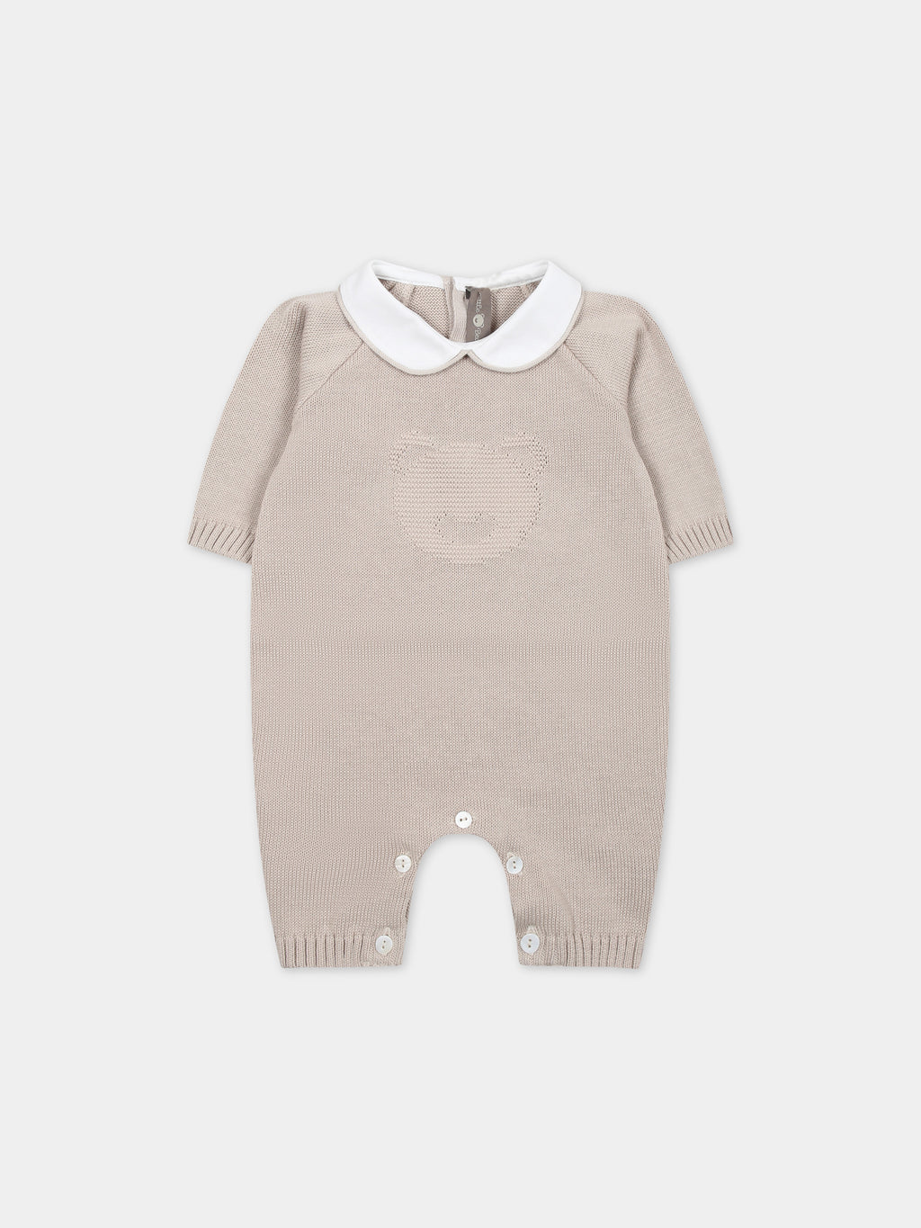 Grénouillère beige pour bébé enfants