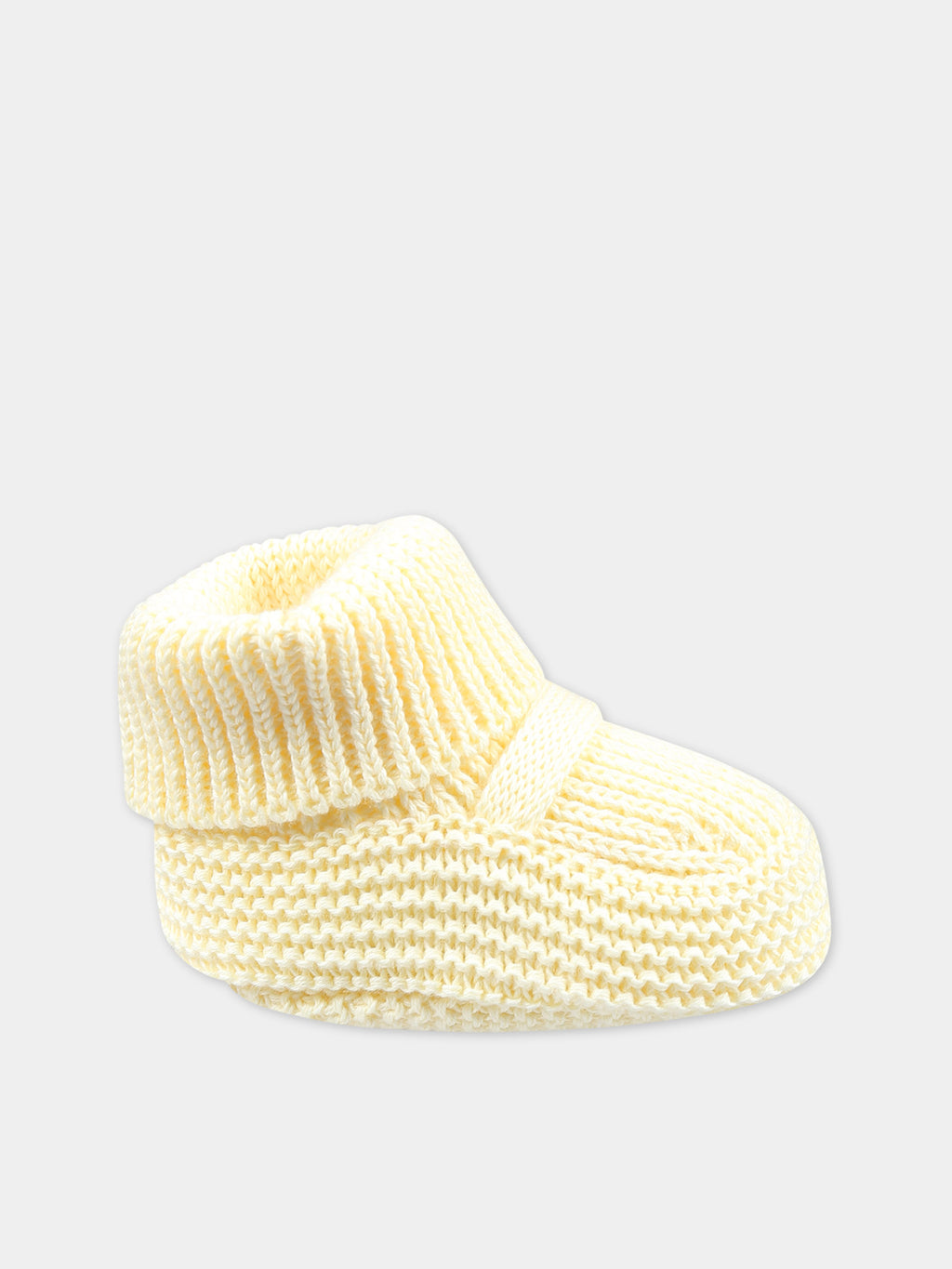 Yellow bootees for baby kids