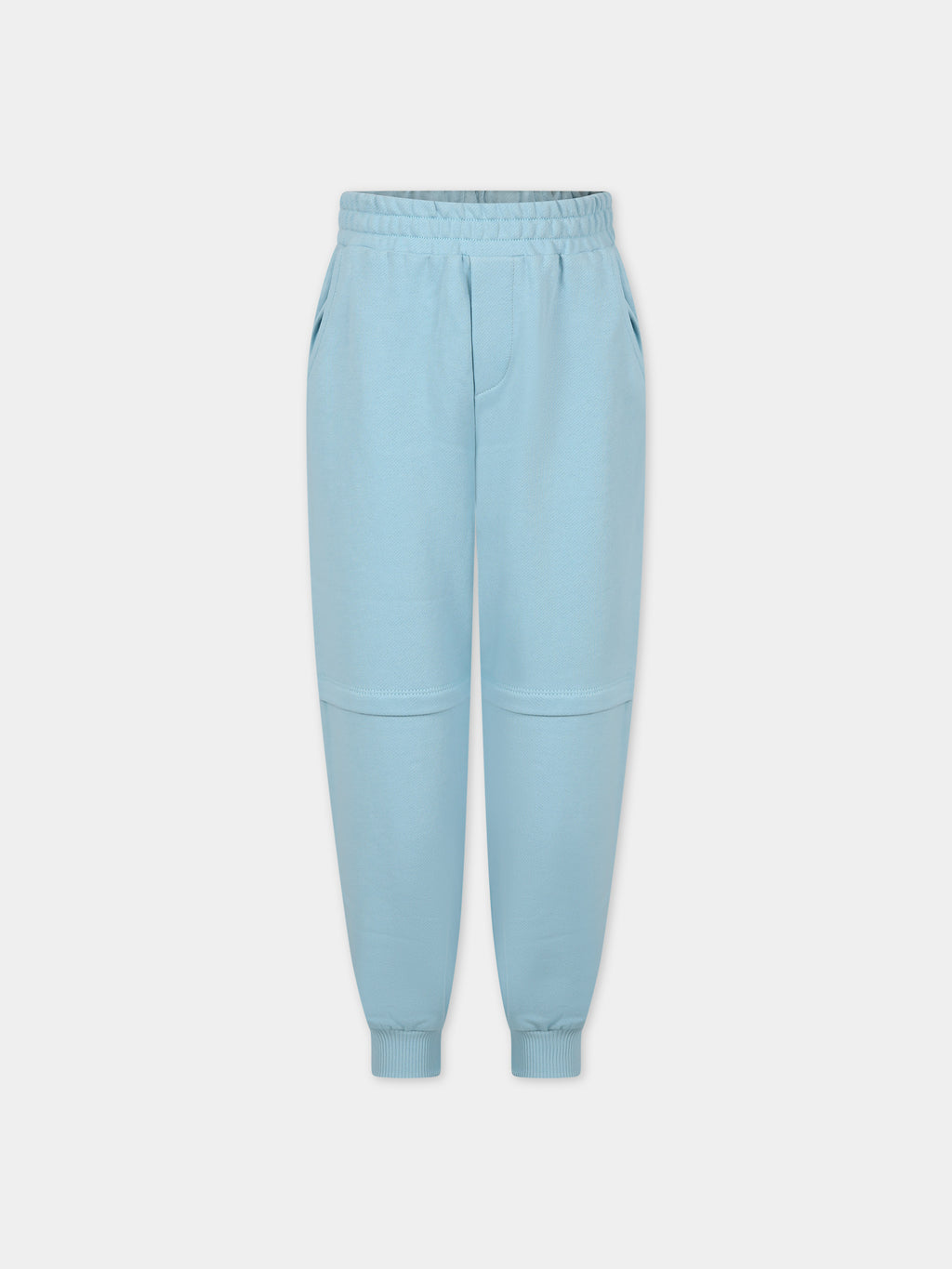 Light blue trousers for boy with The Smurfs