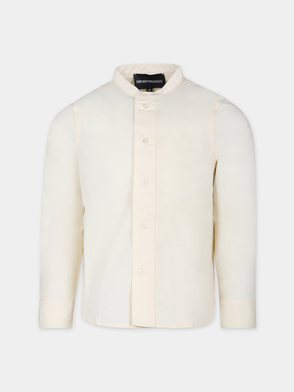 Ivory shirt for boy with eagle