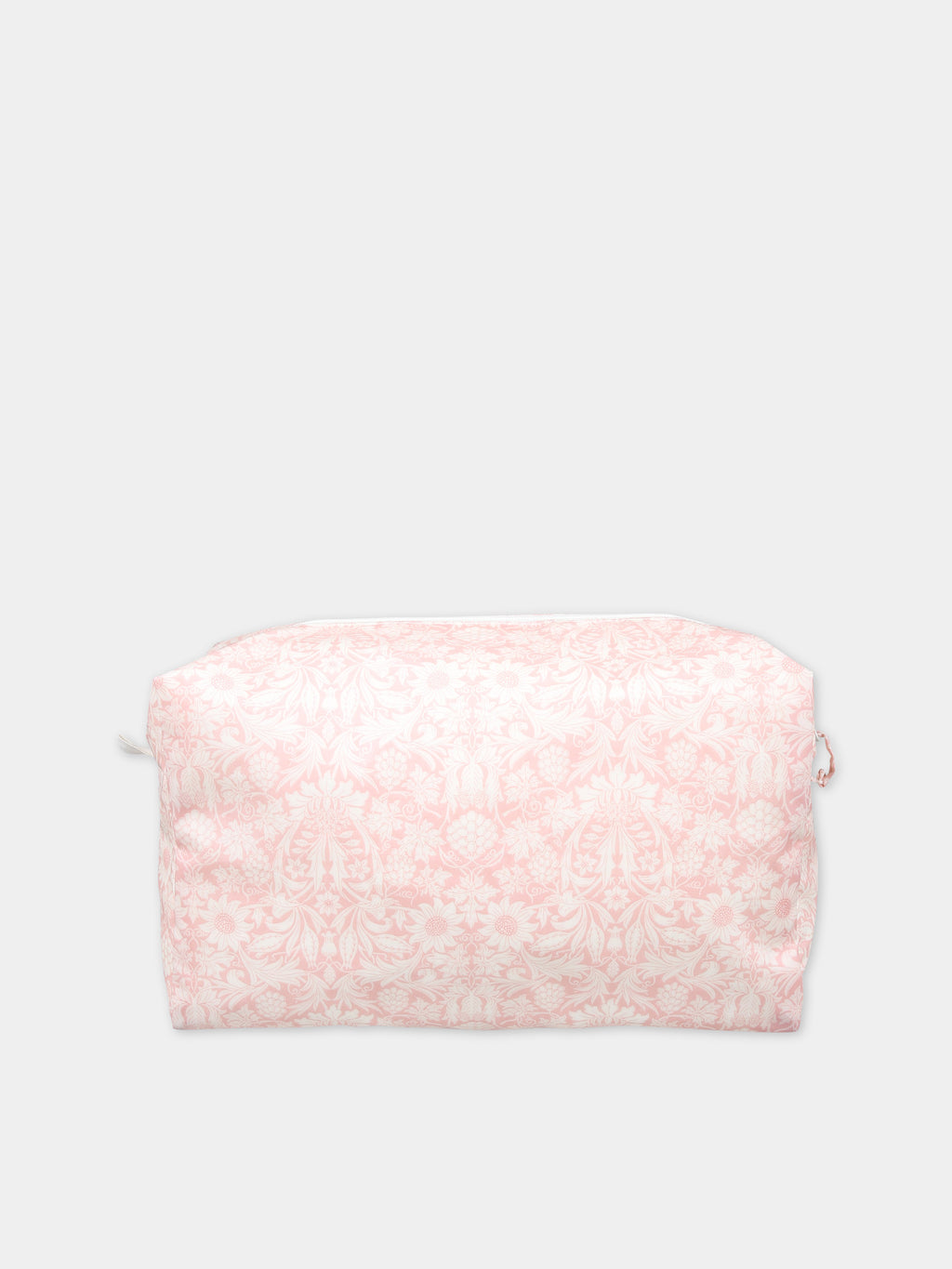 Pochette rosa per neonata con stampa fiori