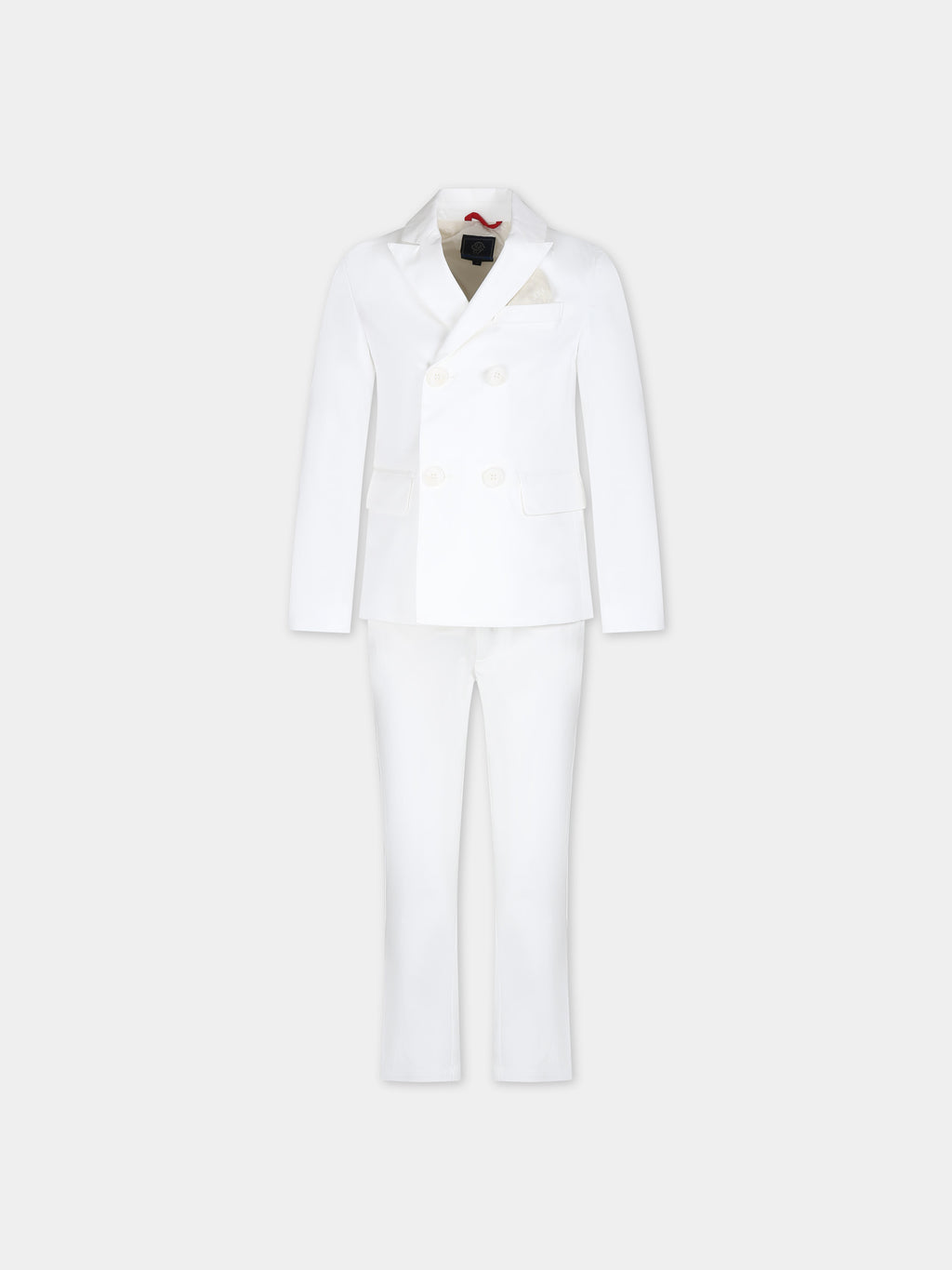 White suit for boy