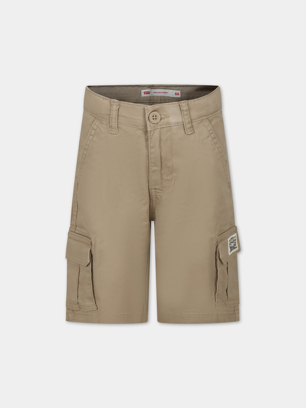 Brown casual shorts for boy