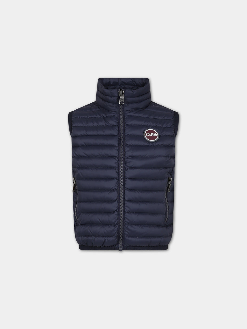 Gilet bleu pour garçon avec logo