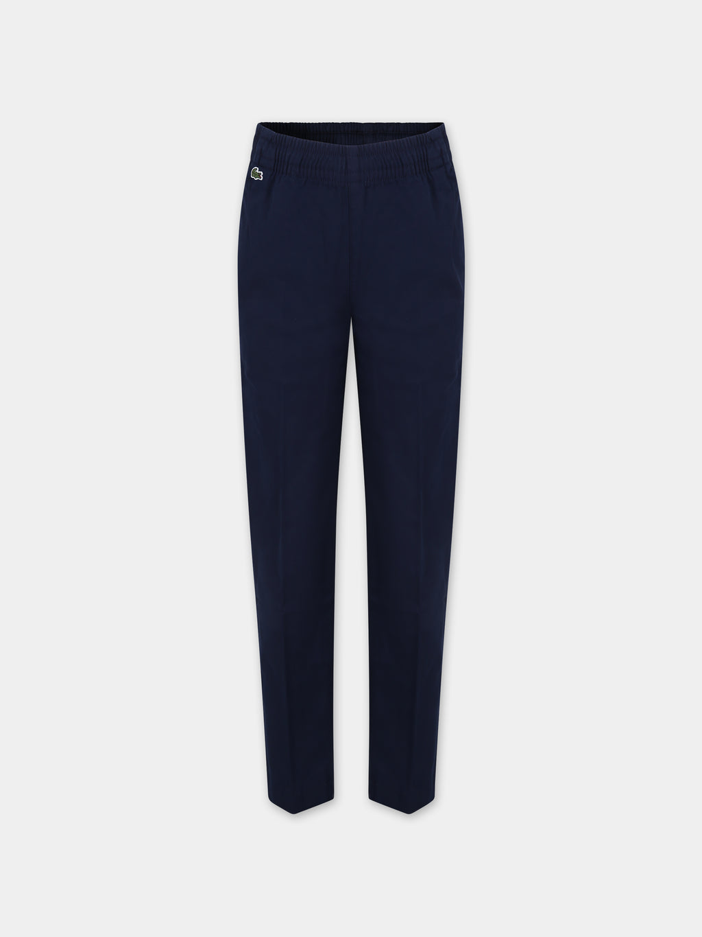 Pantalon bleu pour garçon avec crocodile