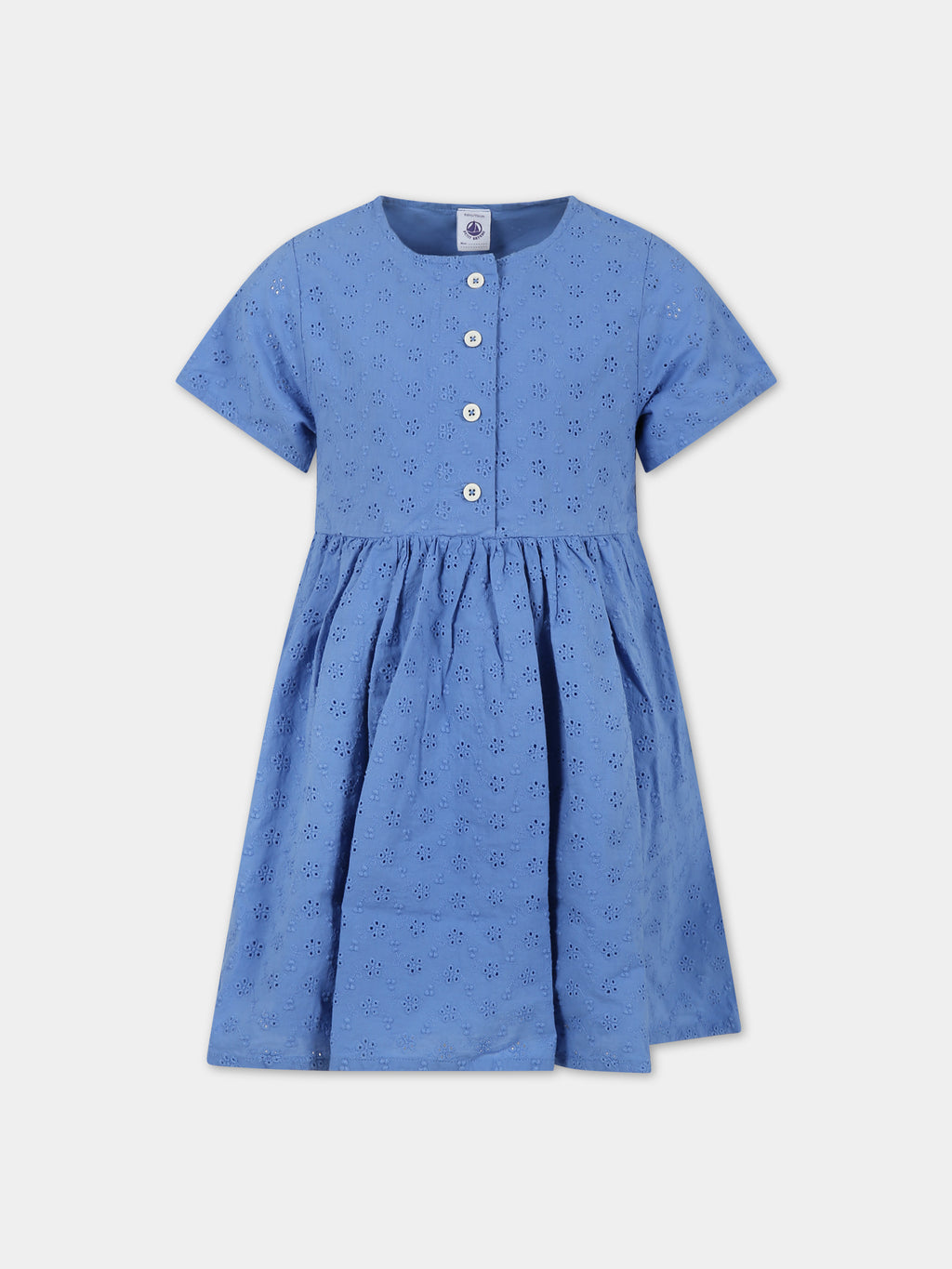 Robe bleu clair pour fille