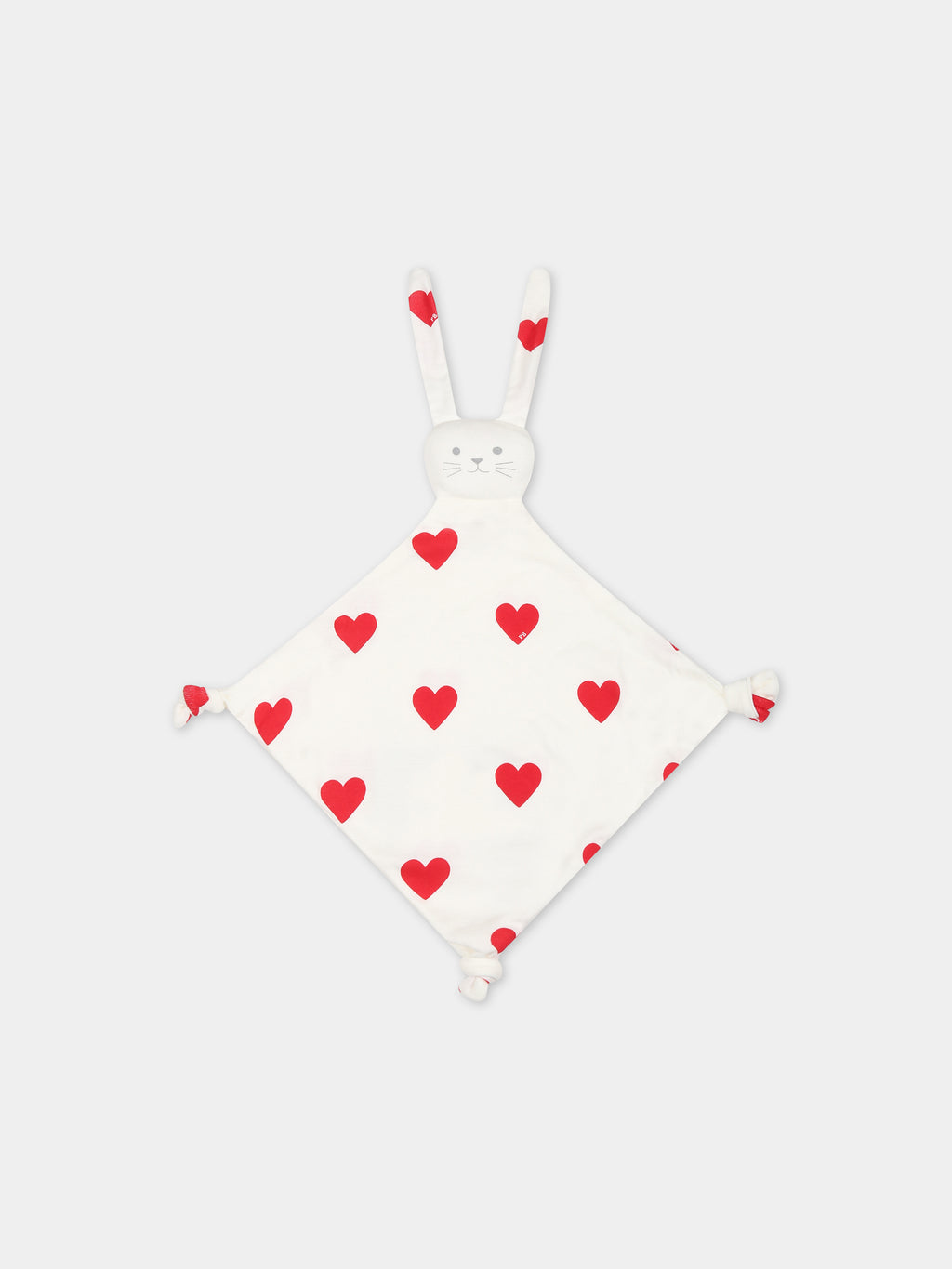 White doudou for babykids with rabbit