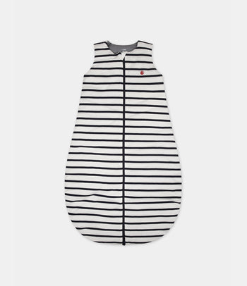 ▷ Sacco nanna blu per neonato con logo Petit Bateau