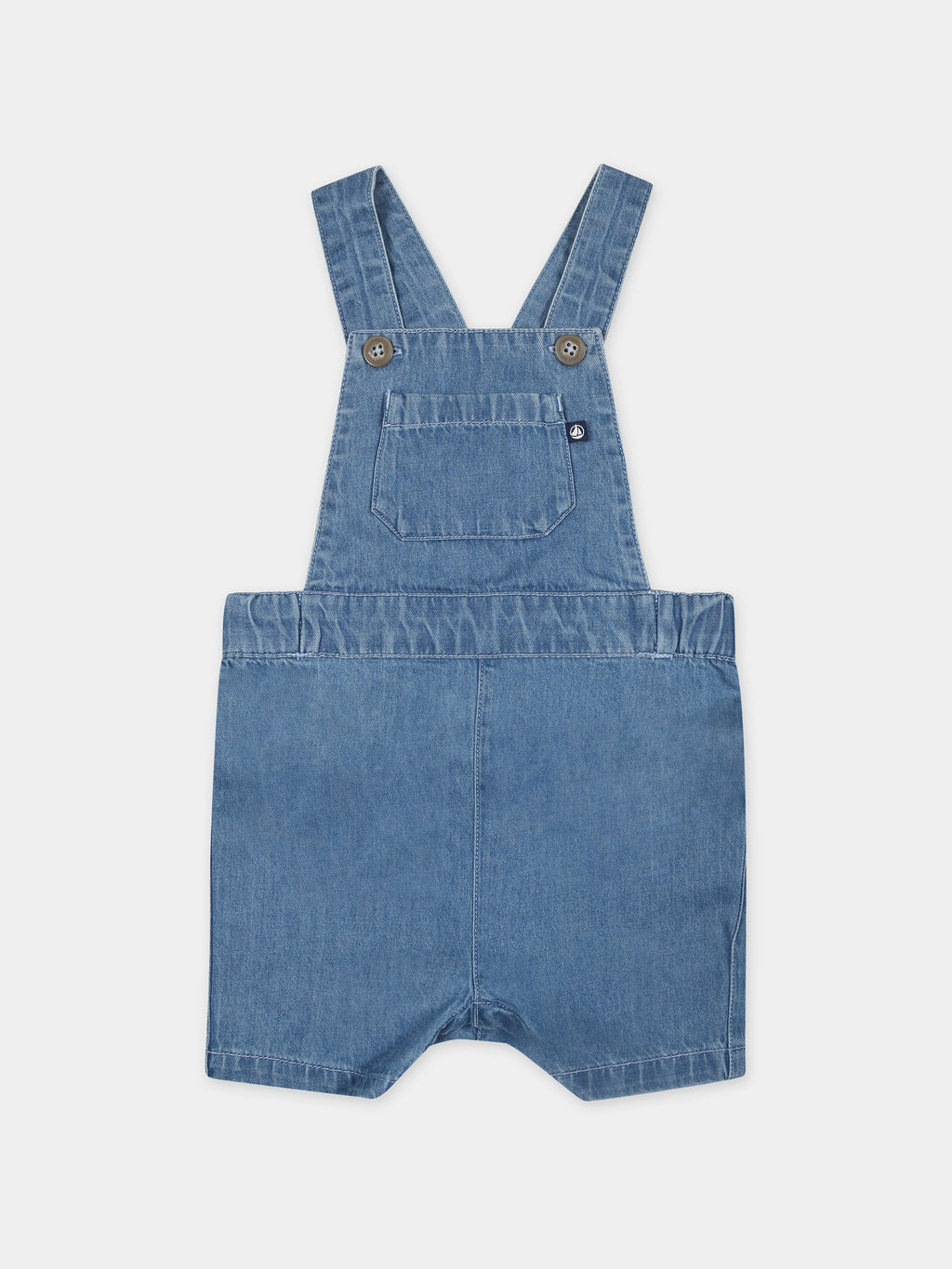 Blue dungarees for baby boy