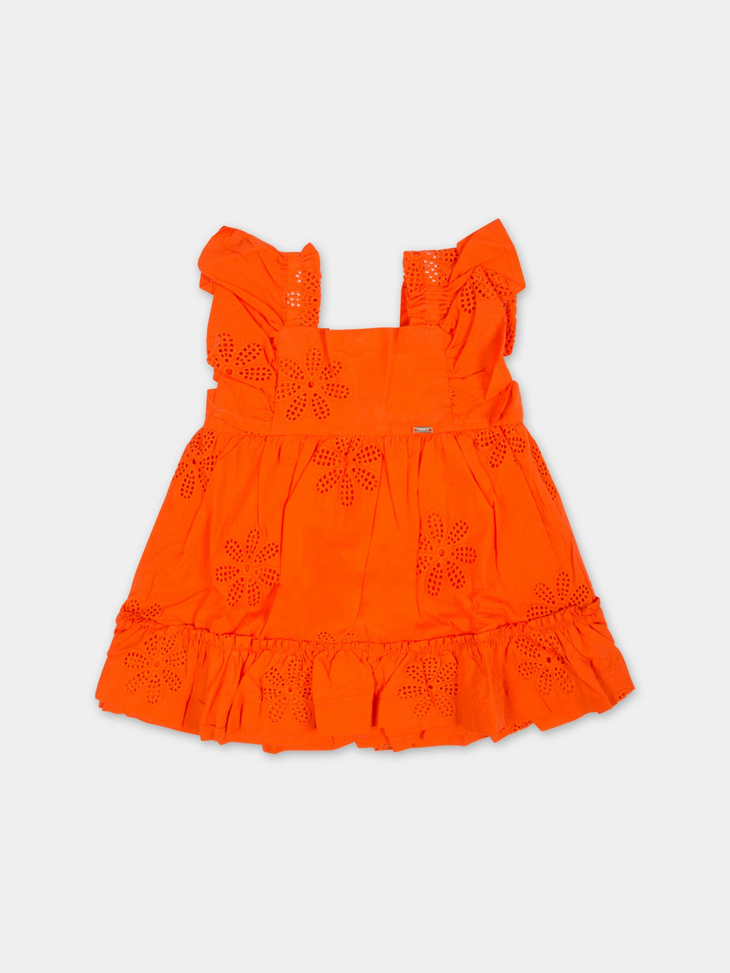 Vestito arancione per neonata