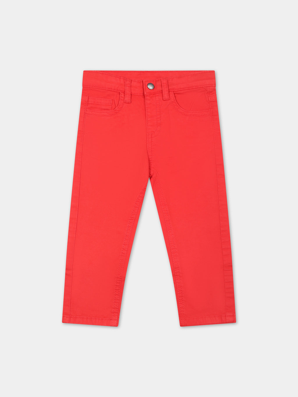 Pantaloni rossi per neonato
