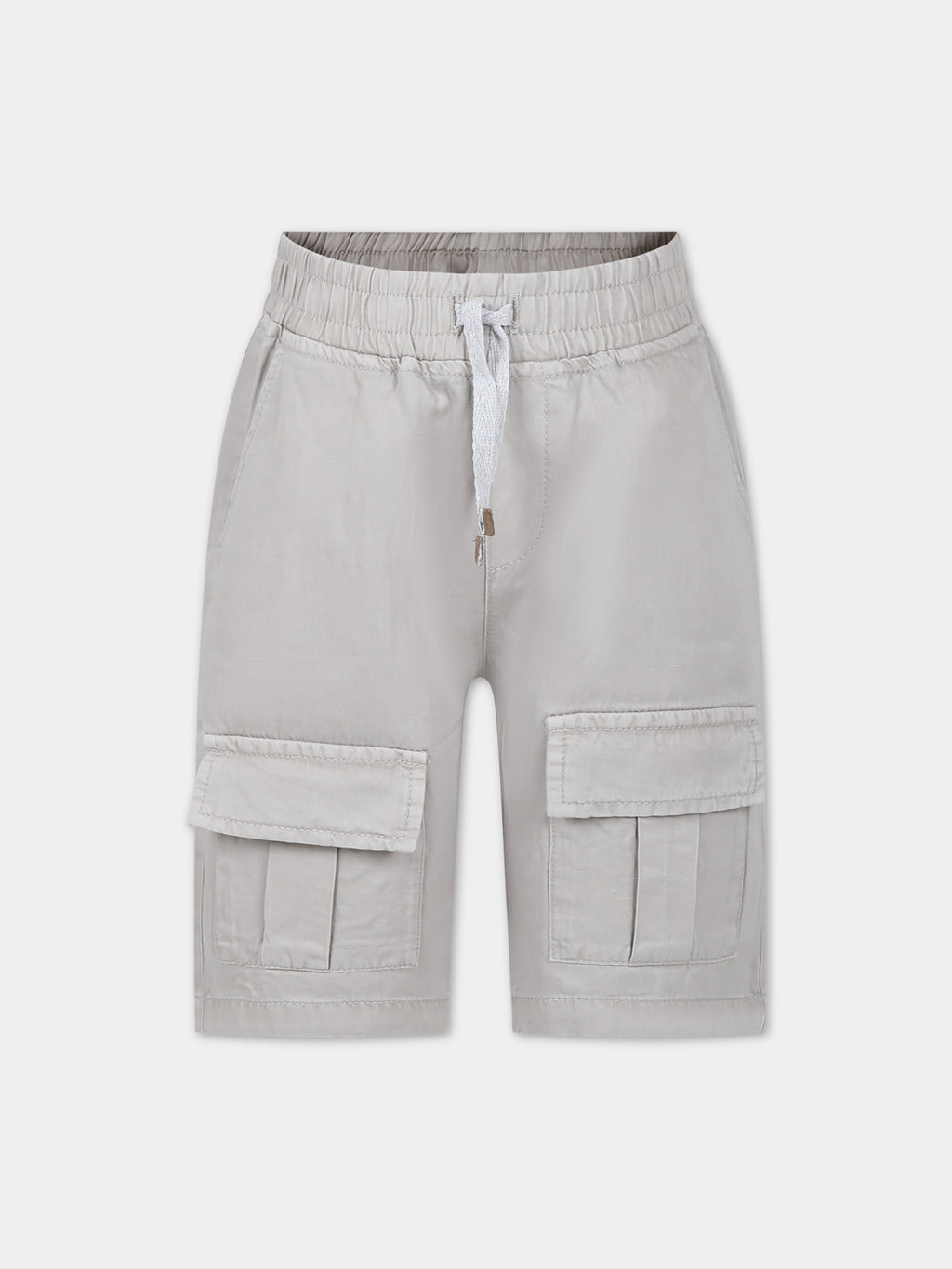 Gray casual shorts for boy