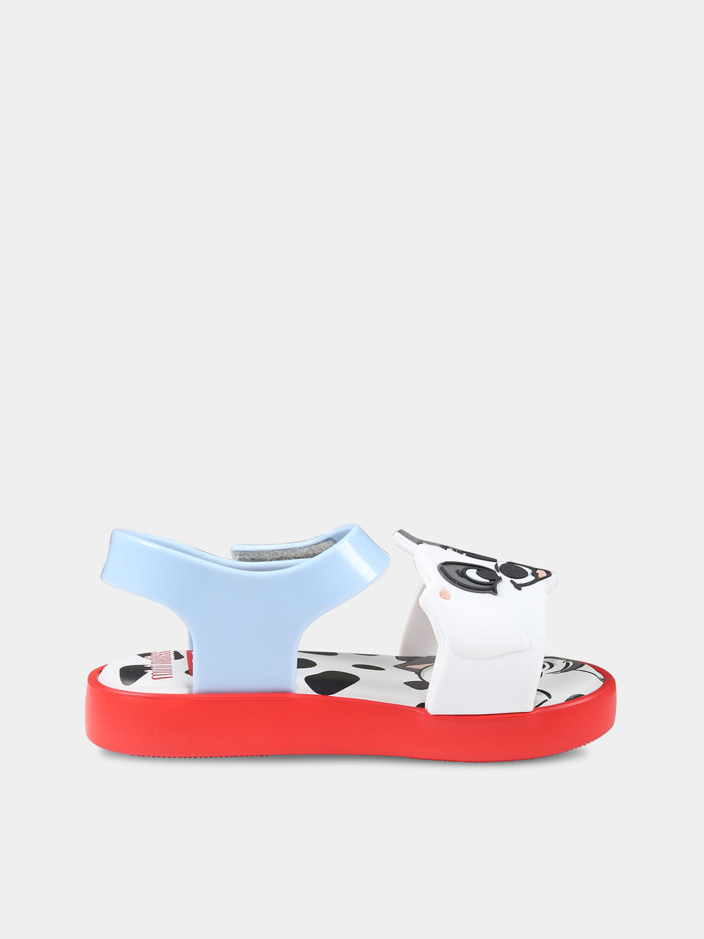 Red sandals for kids with  101 Dalmatians