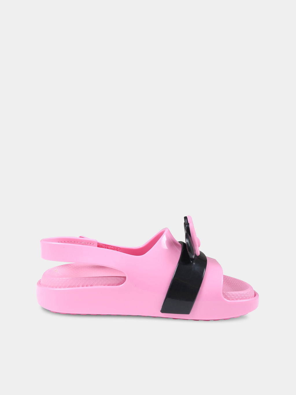 Pink sandals for girl with  Minnie ears