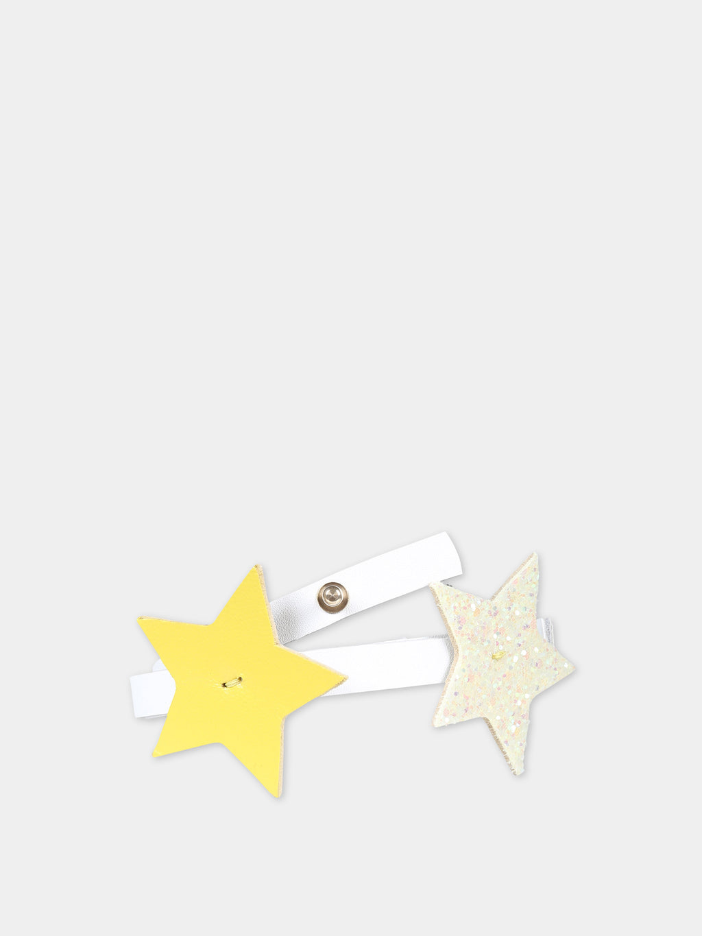 Cintura gialla per bambina con stelle