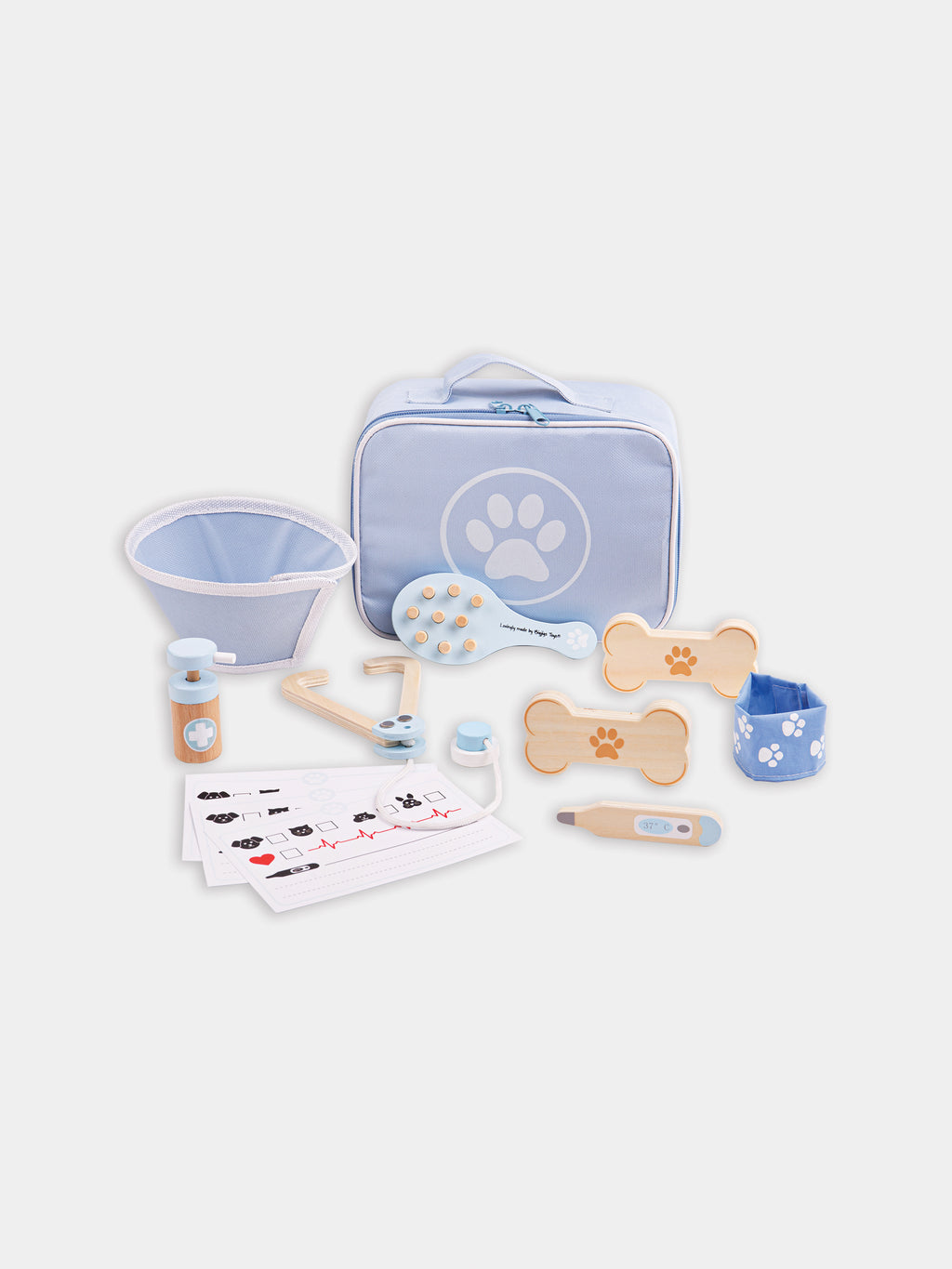 Light blue veterinary set for boy