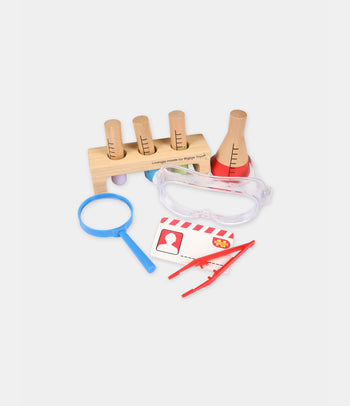 ▷ Set scienziato bianco per bambini Bigjigs