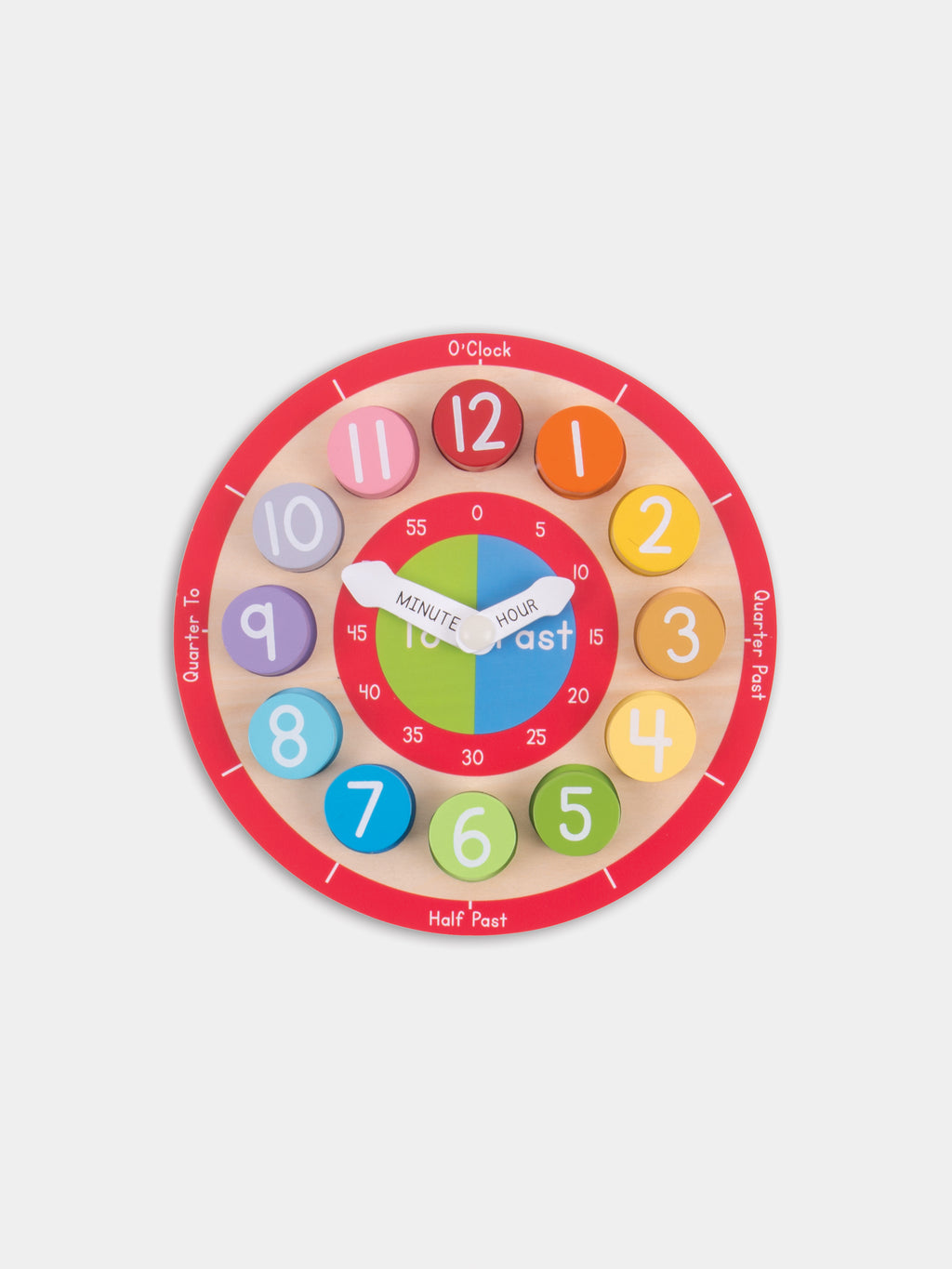 Multicolor clock for kids