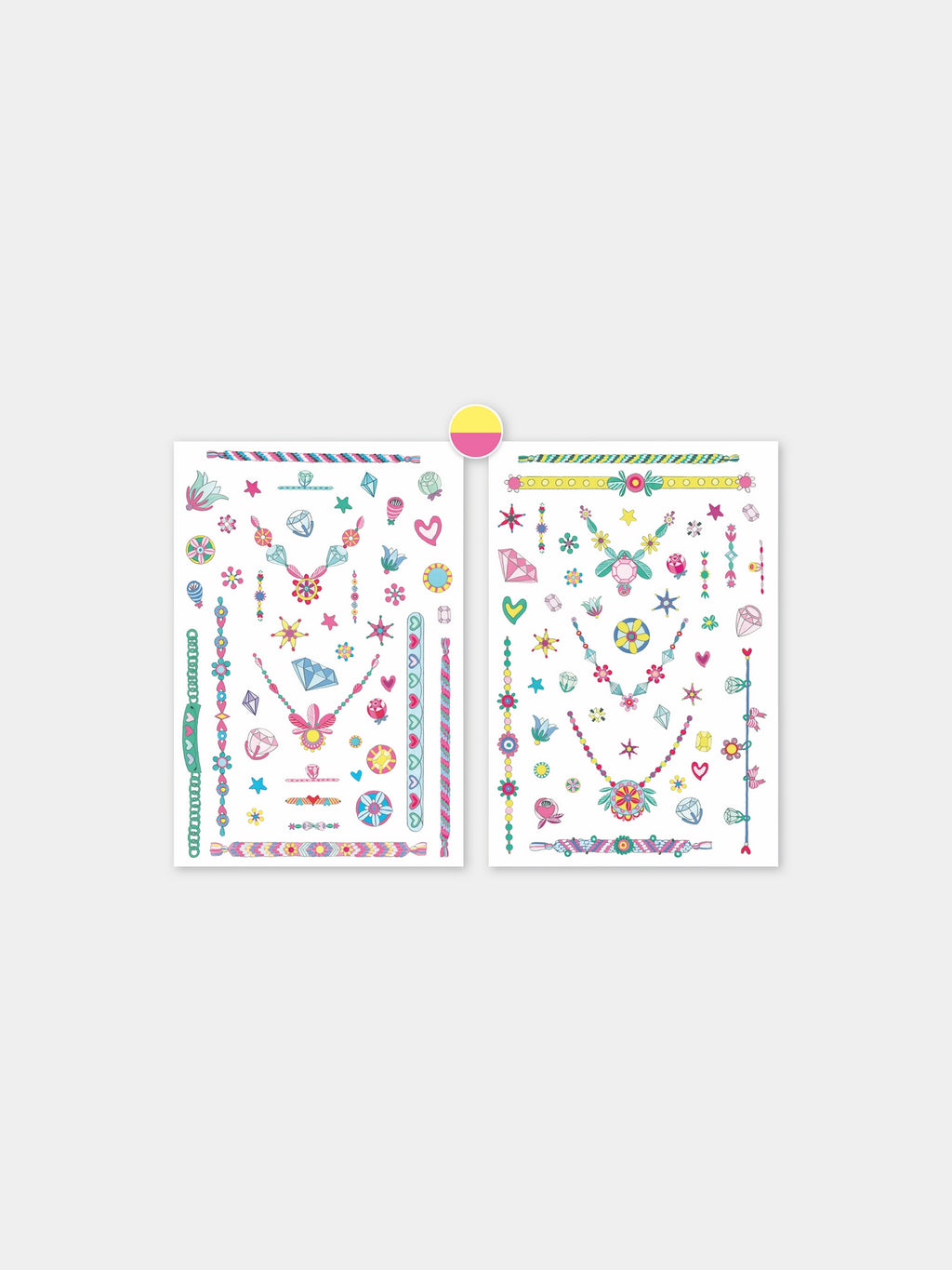 Multicolored tattoo's set for kids