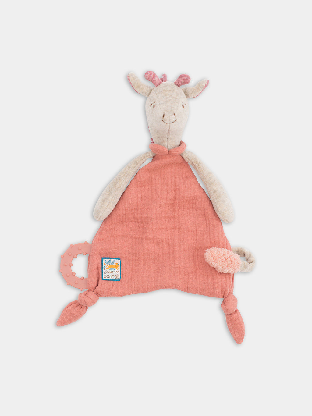 Pink doudou for babies