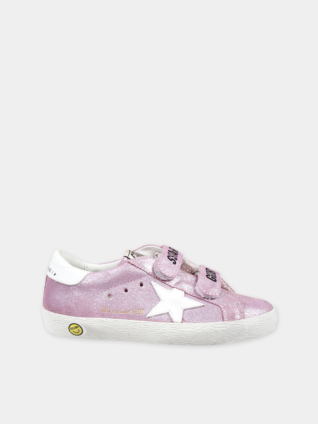 Purple Old School sneakers for girl with star