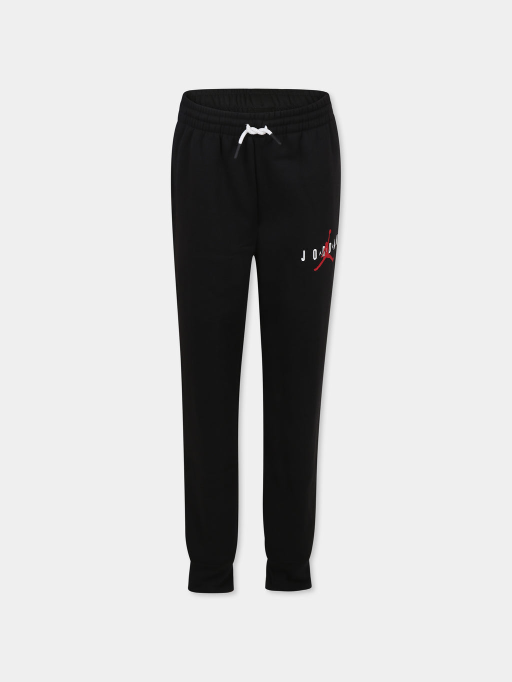 Black trousers for boy with jumpman