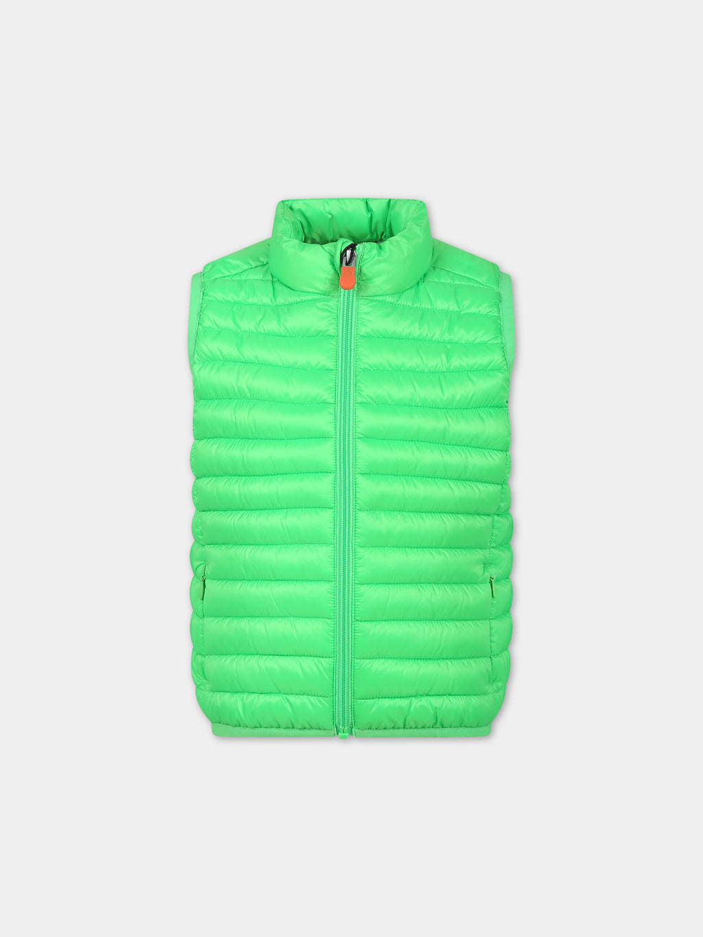 Green Ozam down jacket for boy with logo