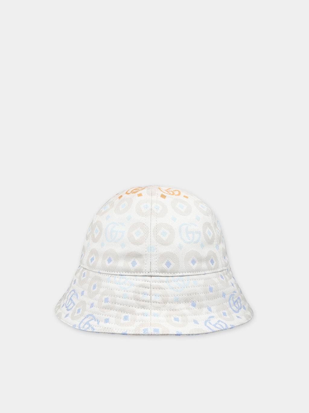 Ivory cloche for kids with double G