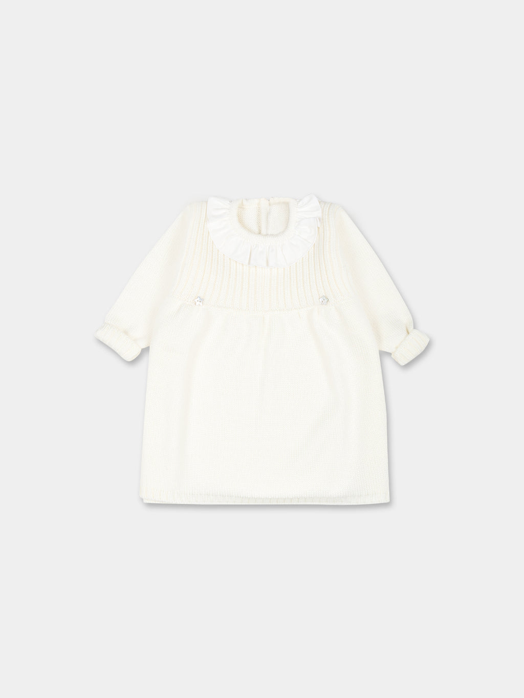 Robe ivoire pour bébé fille