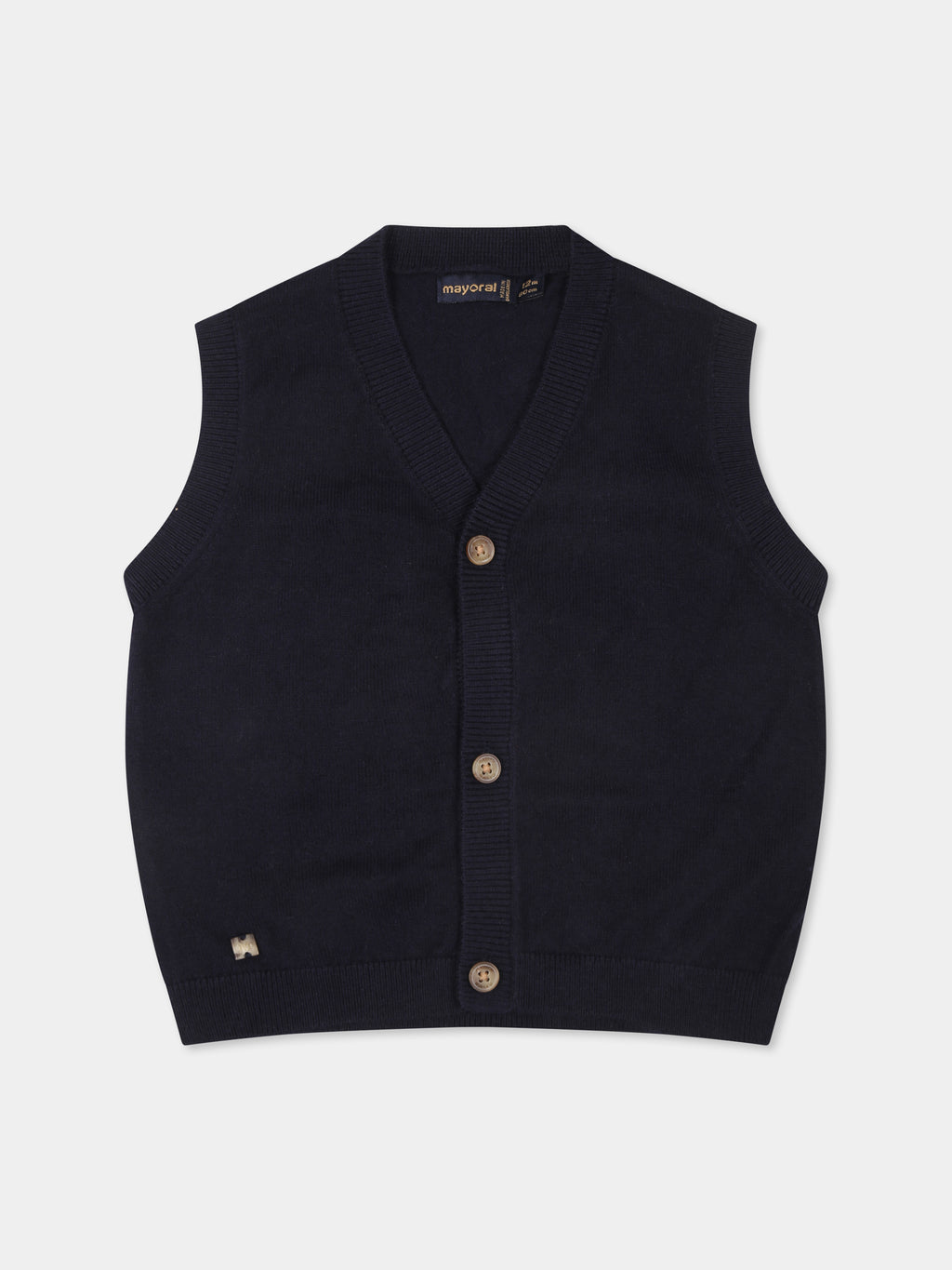 Pull gilet bleu pour bébé garçon