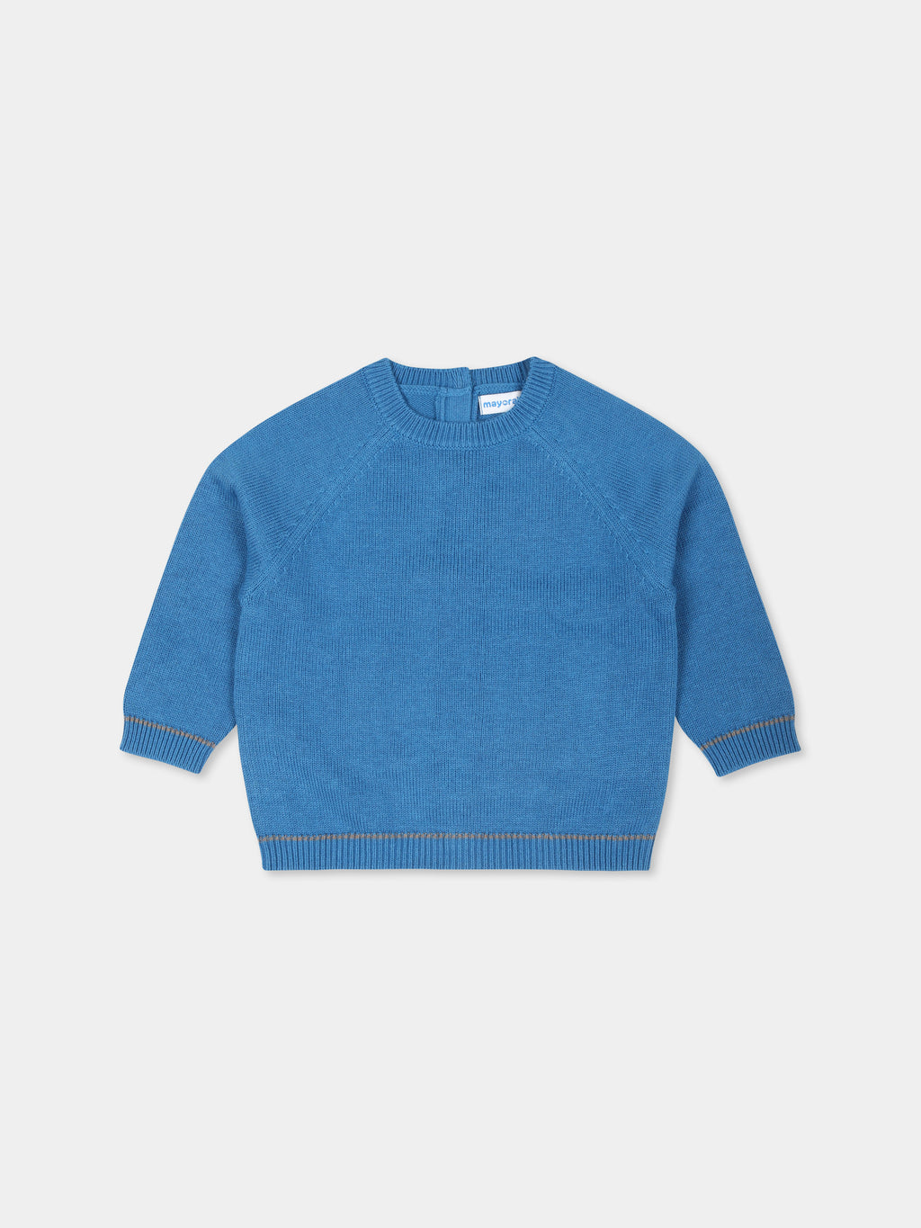 Light blue sweater for baby boy