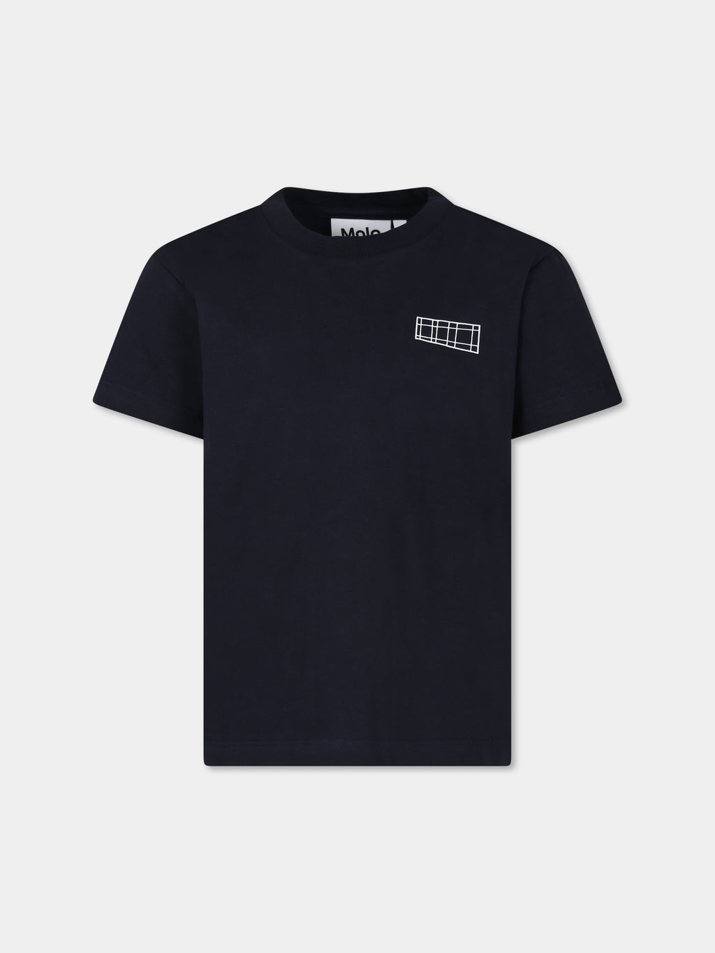 T-shirt bleu pour enfants avec logo