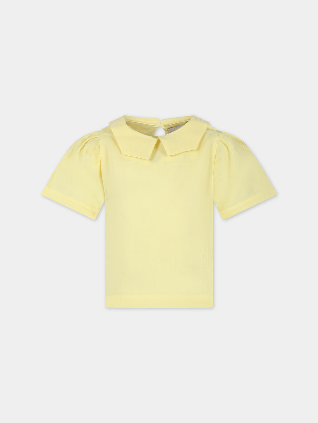 Camicia gialla per bambina