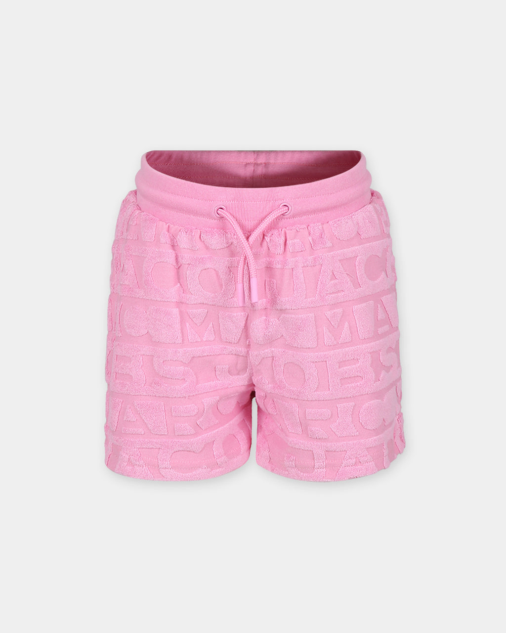 Pink shorts for girl with logo