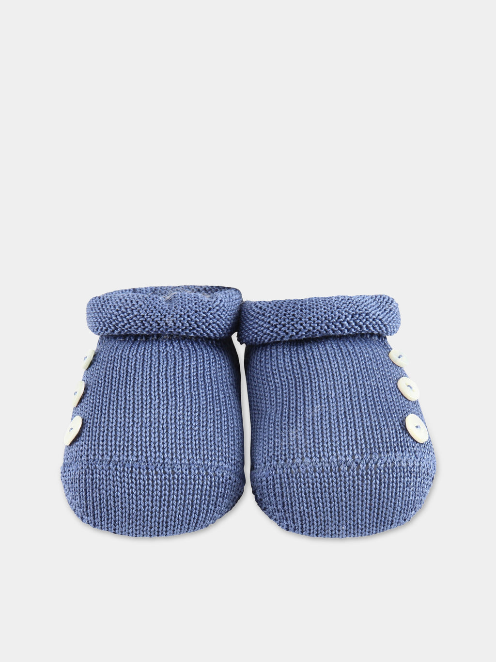 Chaussons bleues pour bébé