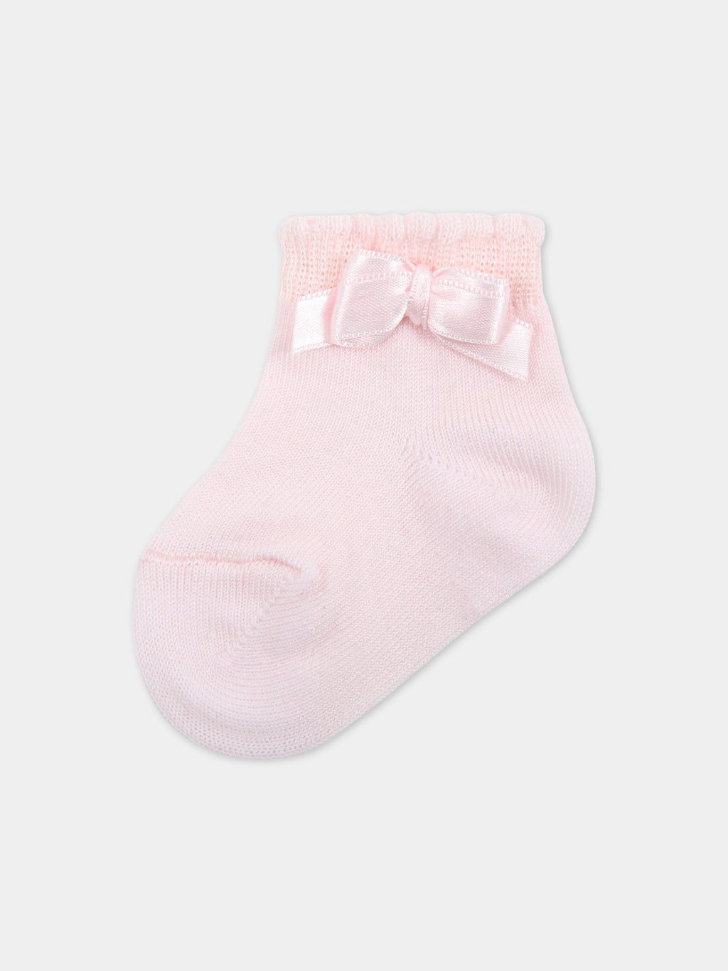 Chaussettes roses pour bébé fille
