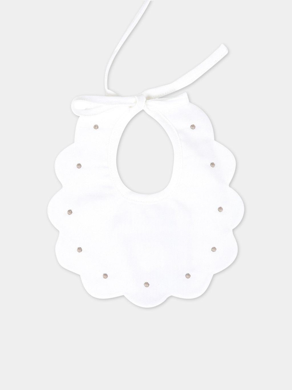 White bib for babykids