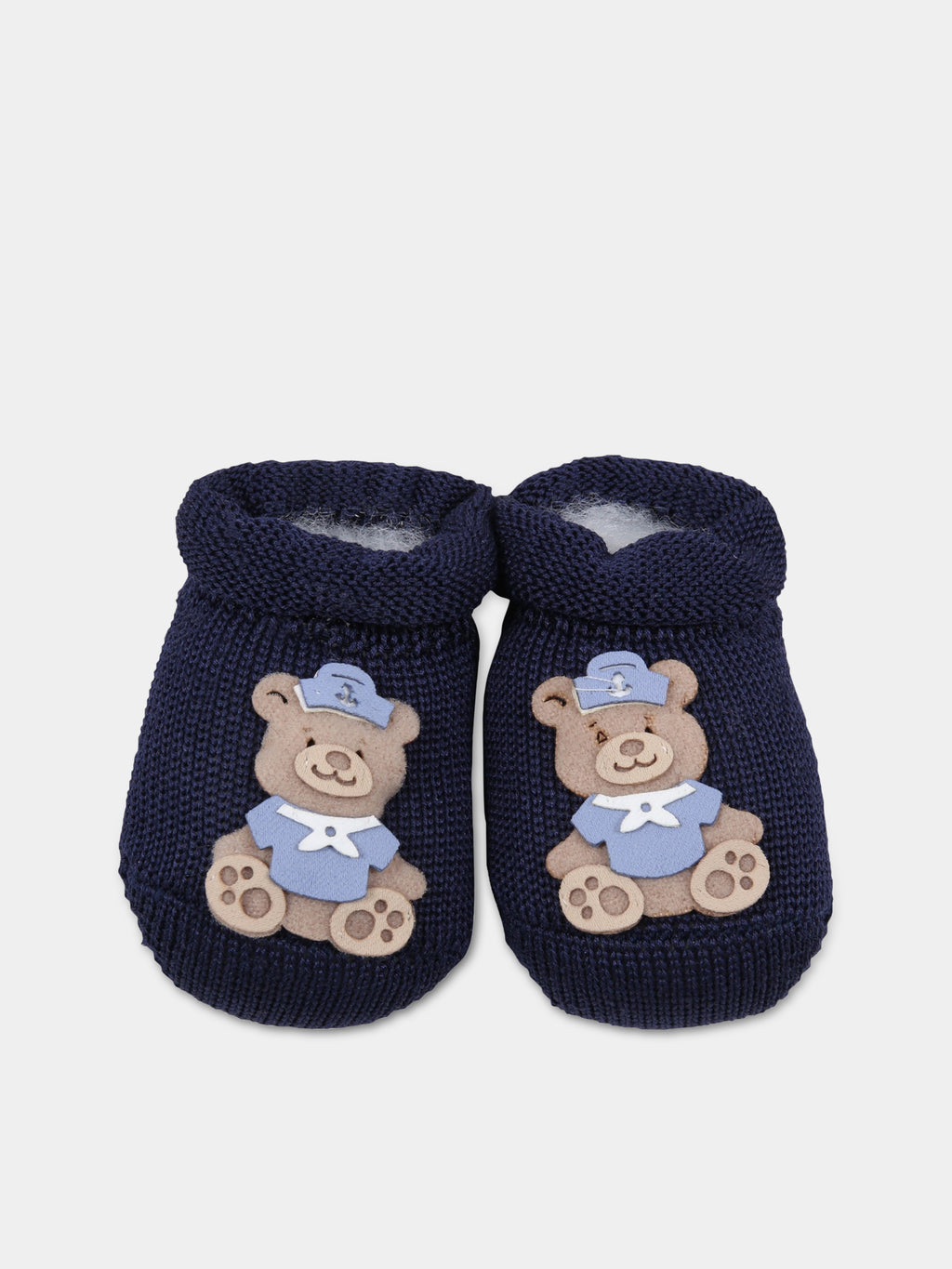 Chaussons bleue pour bébé garçon