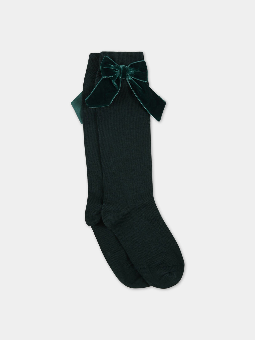 Green socks for girl