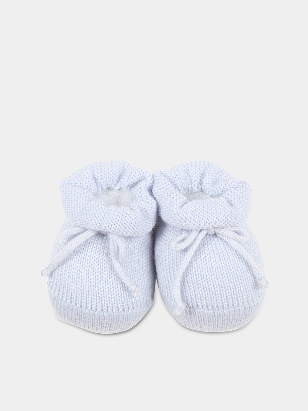 Light-blue bootee for baby boy