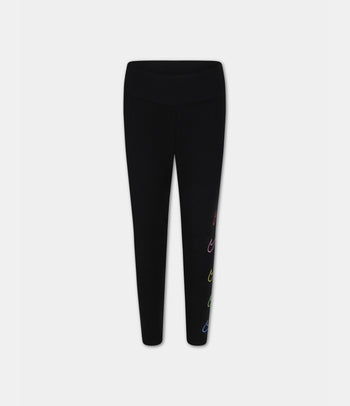 ▷ Leggings nero per bambina con Swoosh Nike